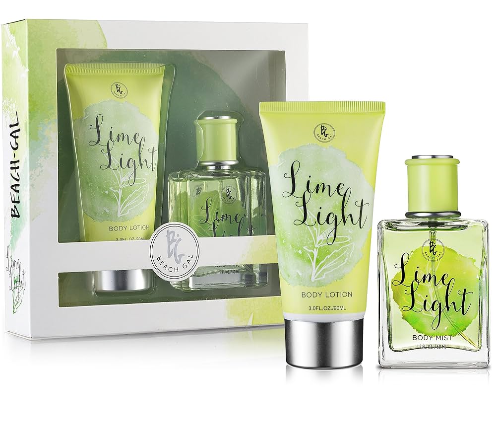Amazon.com : Beach Gal Lime Light Body Mist & Lotion Perfume